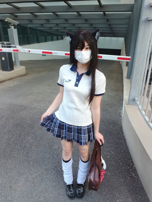 鹤桉舞夏未央撞色POLO衫种草姬图