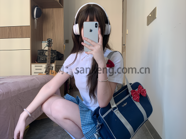 救命！舞鸥羽阁POLO衫这样穿也太显嫩了叭！👧🏻✨ 教科书级减龄