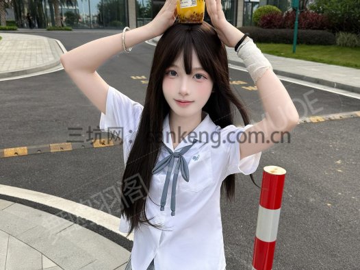 WUOE舞鸥羽阁羽恋竹心JK衬衫模特图